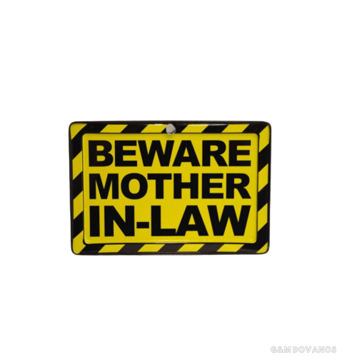 Ženklas-kortelė "Mother in-law"